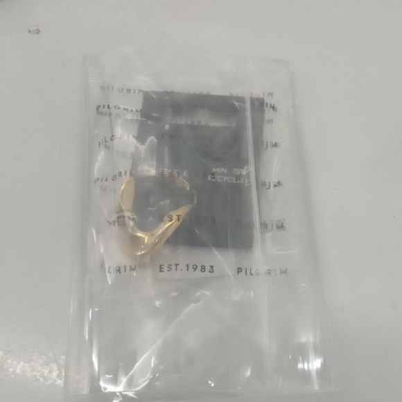 PILGRIM ADJUSTABLE CLOUD RING - SIZE 5- 8 - GOLD PLATED - brand new - Picture 5 of 6